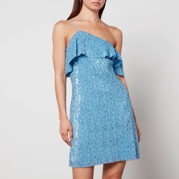 NEW Stine Goya Kenza sequin-embellished minidress - size XS